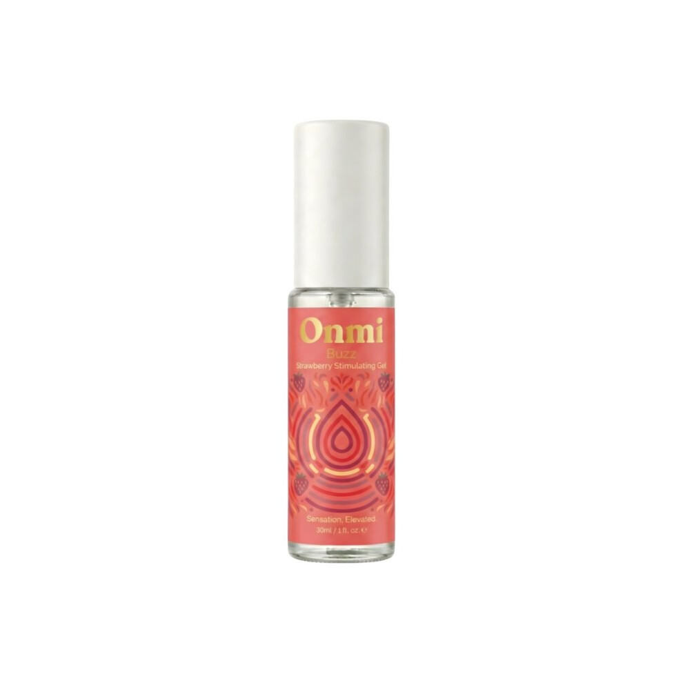 Onmi Buzz Strawberry Liquid Vibrator Warming Tingle Gel For Men & Women 30ml - Image 3