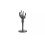 Home Black Skeleton Hand Taper Candle Holder 3