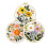 3 Pack Embroidery Kit for Beginners, Floral Plant  Stitch Set with Hoops, Threads, Tools 1
