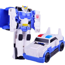 (Police Car)Deformable Robot Toy Figure Generations Wars Combiner Class Robots Optimus Prime