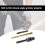 SDS to M16 Spindle Adapter Set - 3pc Effective Shaft Components for Grinding Machines & Rotary Tools 4