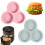 Wiederverwendbare Silikonform, Luftfritteuse, Eierpfanne, Kuchen, Dessert, Backwaren, Werkzeuge, Blau 1