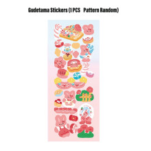Cartoon Gudetama Stickers Guka Diy Personalized Stationery Kids Gifts Lucky Toy