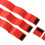 Jugend Fußballgürtel 3 Flaggen Rot Training 6