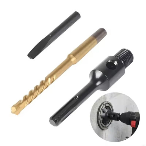 SDS to M16 Spindle Adapter Set - 3pc Effective Shaft Components for Grinding Machines & Rotary Tools 1