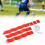 Jugend Fußballgürtel 3 Flaggen Rot Training 19