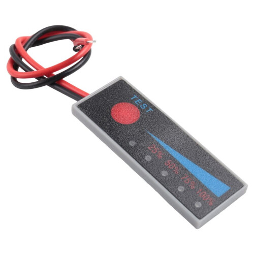 3.7V Lithium Battery Capacity Indicator 2S Battery Level Indicator Display Tester