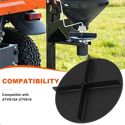 8" Spreader Spinner Disk 3013824 Compatible with Bu-Yers ATVS15A UTVS16 2