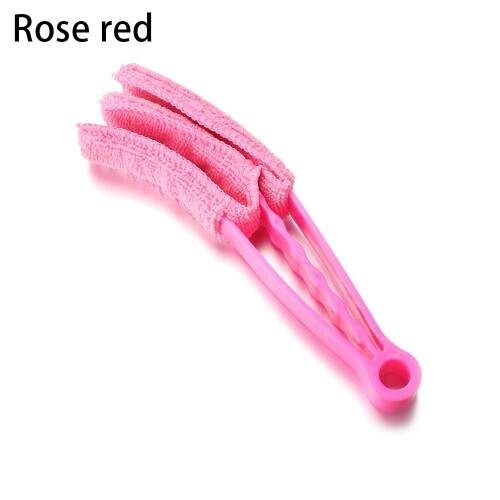 (Type 5) Microfiber Venetian Blind Cleaner Duster Washable 3 Prong Brush Window Tool