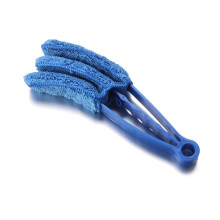(Type 2) Microfiber Venetian Blind Cleaner Duster Washable 3 Prong Brush Window Tool
