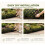 6 Pack Garden Edging Border Modular Interlocking Plastic Fence Panels Black 7