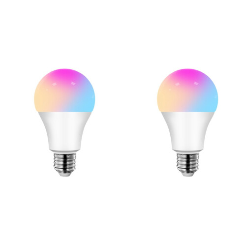 2X Tuya  Wifi LED Bulb 220-240V 15W E27 Dimmable Bulb Support Voice Control  Home Decor Control Lighting 1