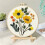 3 Pack Embroidery Kit for Beginners, Floral Plant  Stitch Set with Hoops, Threads, Tools 5