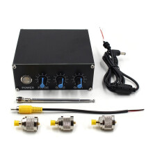 QRM Eliminator X-Phase Bands 1MHz to 30MHz QRM Signal Canceller Aluminum Alloy Signal Eliminator with Dial and Knob