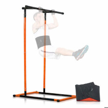 Fitness trekstation, sportieve sauna-effect riem en oefengids InnovaGoods TREKSTANG - DIP STATION