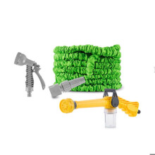 Pack Pistola ad Acqua a Pressione con Serbatoio 8 in 1 e Tubo da Giardino Estensibile InnovaGoods TUYAU