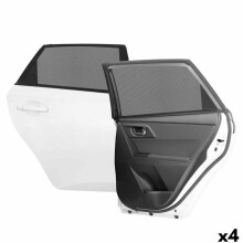 Parasol per Auto in Rete InnovaGoods 4 Unità PARE-SOLEIL - STRISCE SOLARI - FILM SOLARE