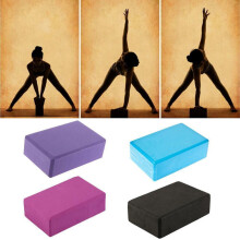 (Blue)Bloc Yoga Pilates Mousse Brique Moussante Fitness Exercice Stretch Santé
