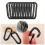 (Black 3pcs) Aluminium Carabiner D Ring Clip Spring Snap Hook Camping Backpack Keychain 2