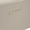Beige Aufbewahrungsbox 50L Metallgriff 4
