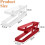 Egg Holder for Refrigerator, Space Saving Egg Tray Fridge Egg Tray for Refrigerator Countertop Cabinet(White) 7