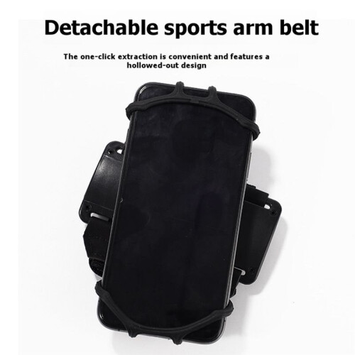 Suporte Universal para Celular em Formato de Pulseira, Ideal para Corrida e Esportes. Compatível com Diversos Modelos de Celulares, Como Academia e 1