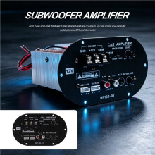 Auto VerstäRker Platine 12V Hohe  Subwoofer VerstäRker 120W Vollton Pure Bass Auto Subwoofer Kern 8-12 Zoll
