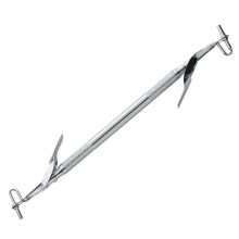 Dental Amalgam Carrier Dual Ended Stainless Steel Autoclavable Tool with Dual Scoop Design