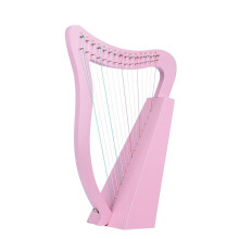 Lyre Harp 15 Strings Solid Wood Easy Play for Beginners Adults Kids Travel and Performances