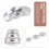 3 Pack Ceramic Clay Pottery Throwing Trimming Spinner Tool, Clay Ceramic Rotary Rotary Clay Small Tools for Potter 2