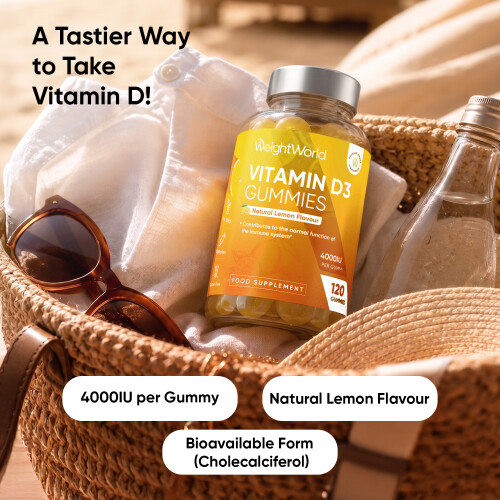 WeightWorld  Vitamin D3 4000 IU - 120 Gummies 2