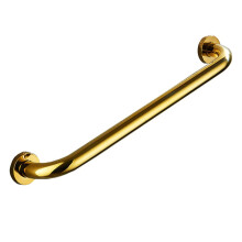 Brass Shower Grab Bar with SlipResistant Grip, HeavyDuty Wall Mounted Safety Rail for Elderly