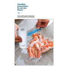 Vacuum Sealer Electric Air Pump Vacuum Packing Machine for Food Rechargeable Automatic Sealing Machine A