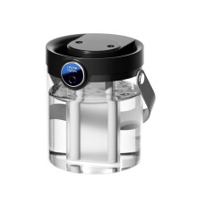 1.5L Large Air Humidifier Noise Reduction Silent Ultrasonic Cool Mist Maker Top Fill Water Tank Desktop Black