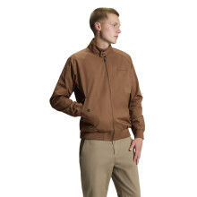 (2XL, Brown) Ben Sherman Mens Signature Harrington Jacket