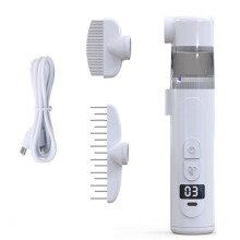 2in1 Electric Lice Comb 3 Speed Adjustable USB Rechargeable Pet Grooming Tool for Daily Pet Comb