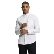(2XL, White) Ben Sherman Mens Signature Oxford Long Sleeve Shirt