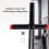 Adjustable T Square Measuring Tool Aluminum 60cm, 2 in 1 Carpenter Angle Ruler for Woodworking & Engineering Layout 4