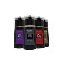 (Dark Brown) (Black) 2025 Nova Hair Dye Shampoo, Nova Hair Instant Dye Shampoo,Hair Color Shampoo for Hair