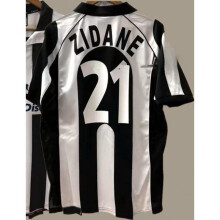 (Matches the image, XL) Classic Soccer Jersey Retro Football Jersey Santos Zidane AC Milan Brazil Nigeria France National Team Jersey