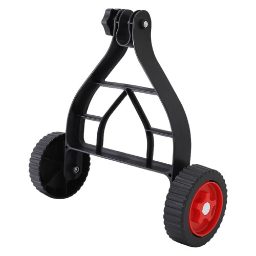 String Trimmer Wheel Attachment Mower Auxiliary Wheel Push Behind Weed Trimmer Adjustable Support Wheel for Grass Cutter