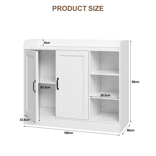 Sideboard Storage Cabinet Cupboard 2