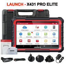 LAUNCH X431 PRO ELITE, Scanner de diagnostic automobile bidirectionnel, Codage ECU, Version Globale