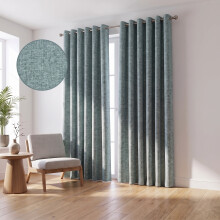 (66" x 54" In, Sage Green) 100% Blackout Ringtop Curtains- 260GSM Thick Linen Curtains 3 Layers Light Blocking Technology