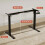 AREBOS AREBOS Height Adjustable Desk Frame | Black 9