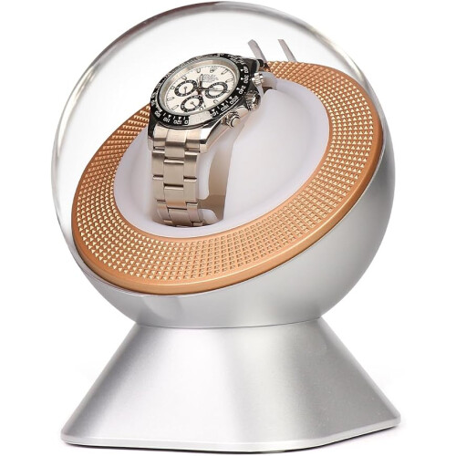 Ultra Quiet LED Single Automatic Watch Winder Box