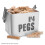 LIVIVO Livivo Laundry Peg Metal Caddy 3