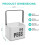 LIVIVO Livivo Laundry Peg Metal Caddy 6