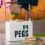 LIVIVO Livivo Laundry Peg Metal Caddy 9
