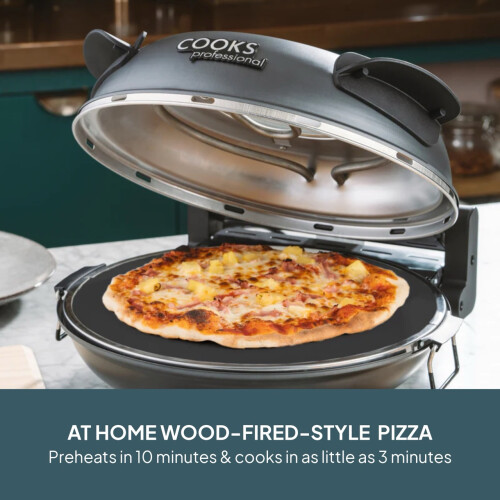 Cooks Professional (Grey) Cooks Professional Electric Pizza Oven 1